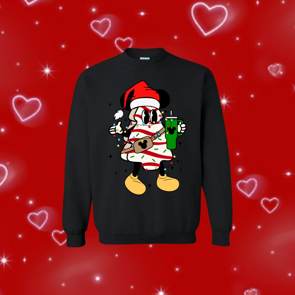 Xmas mouse Crewneck